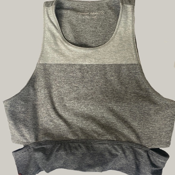 Outdoor Voices Crop Top Sports Bra Medium - Picture 2 of 5